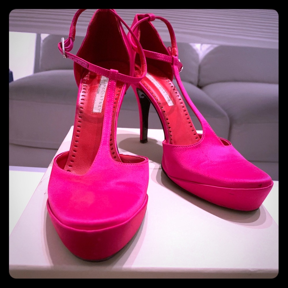 Stella McCartney Satin Heels